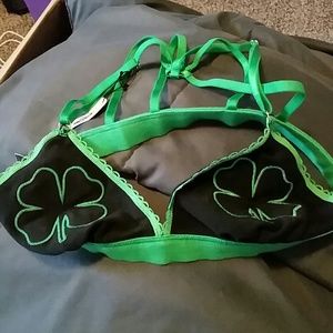 Nwt victorias secret st patricks day bra m